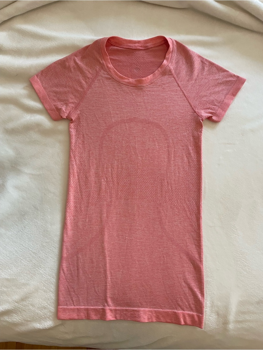 Lululemon Swiftly Tech Pink Short Sleeve Crewneck Top